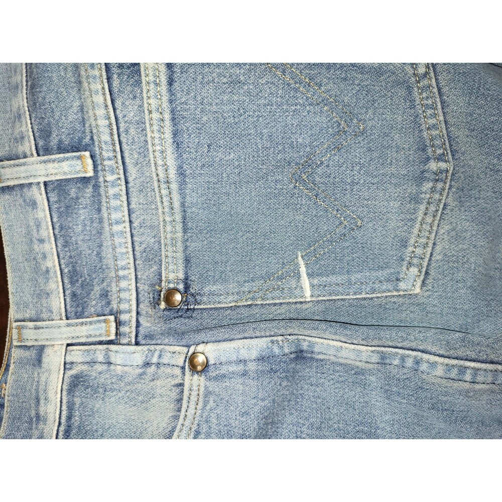 Lot of 3 Vintage Wrangler 936 Cowboy Cut Slim Fit Jeans 31x34 Blue Denim Bundle - Picture 9 of 16